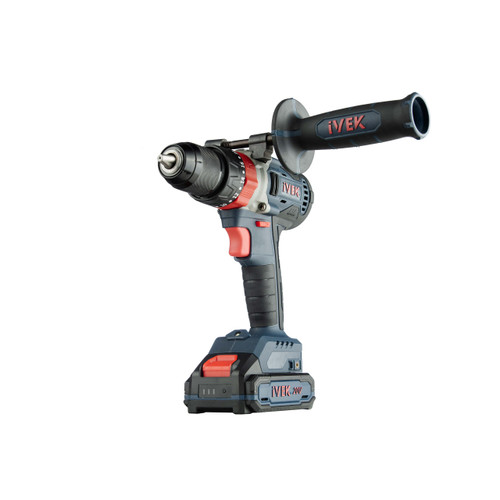 دریل شارژی چکشی 20 ولت(براشلس) K-7220v ایوک